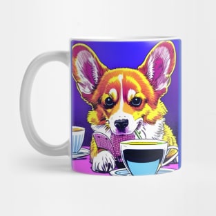 Corgi And Coffee Mug